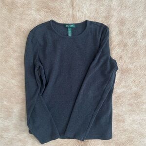 Ralph Lauren Dark Grey Long Sleeve